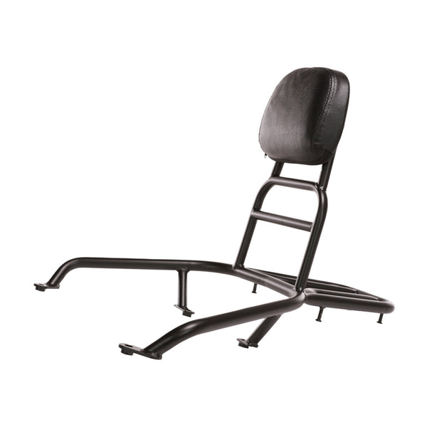 Prima Rear Rack (Backrest, Black); Zuma 125 2016-2021
