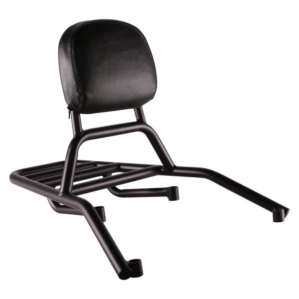 PRIMA REAR RACK (BACKREST, BLACK); GENUINE HOOLIGAN
