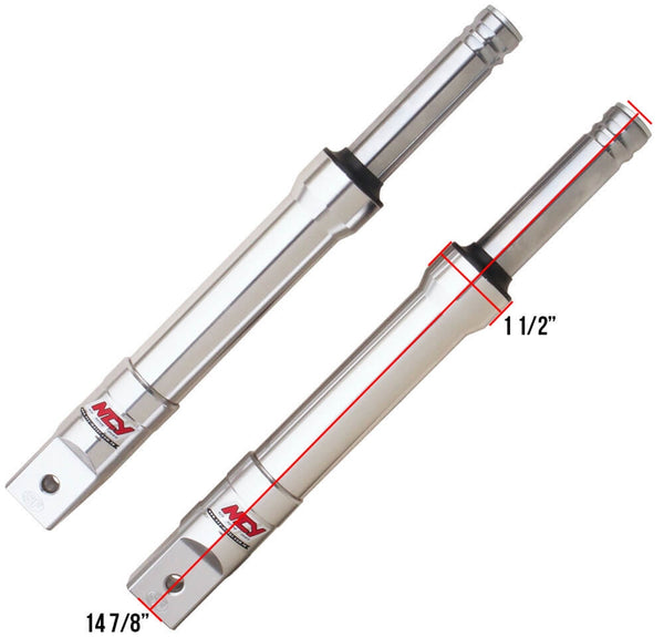 NCY Front Forks (Silver); Honda
