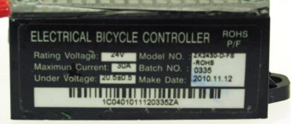 ZK2430-D-FS (ZK2430-D-LD) Control Module with 4-Wire Throttle Connector for the Razor E200 (Versions 24+), E300 (Versions 20+), MX350/MX400 (Versions 33 - 36), Pocket Rocket (Versions 27+), Pocket Mod (Versions 45+), & RX200 (Versions 1+)