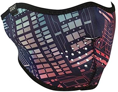 Neon Circuit Face Mask - WNFM157H