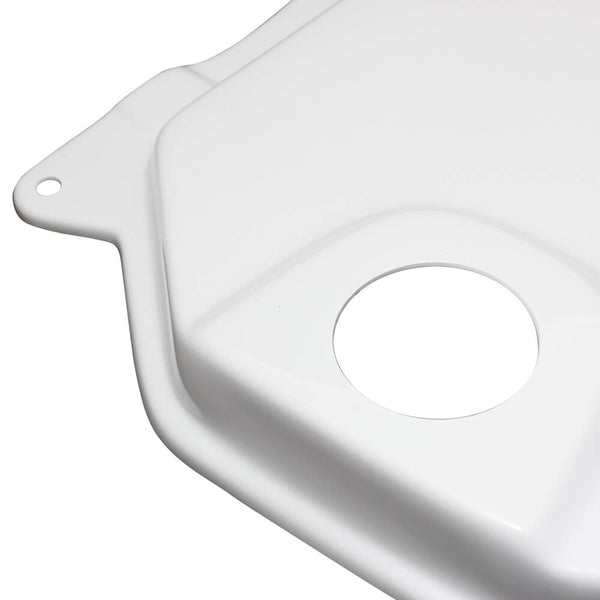 NCY, Gas Tank Cover (White); Honda Ruckus
