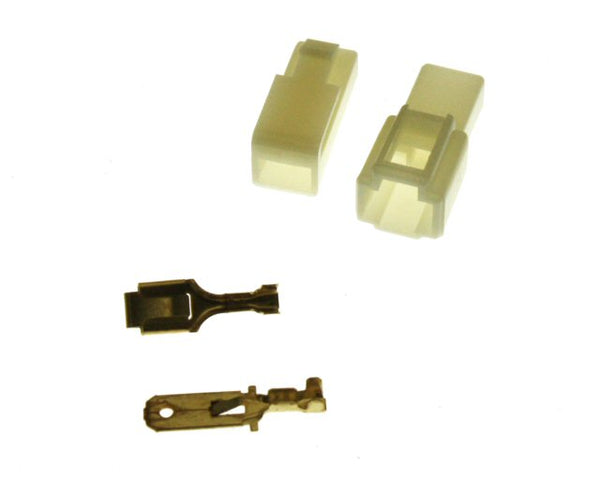 Universal Parts 1 Pin Connector Kit - 6.3mm Pin