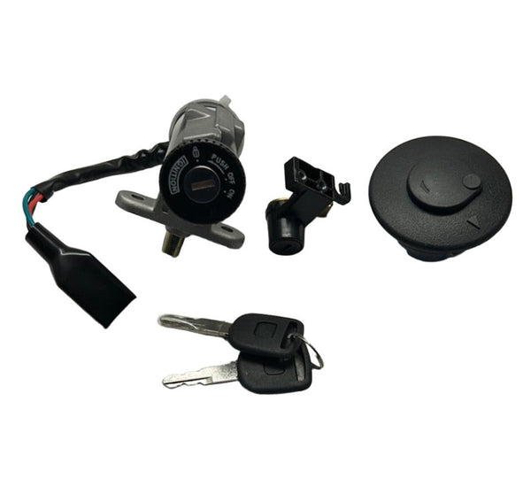 Lock and Ignition Set with Keys and Fuel Cap; CSC Pug