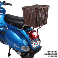 Prima Rear Rack (Chrome, Platform); Stella, Vespa P Series