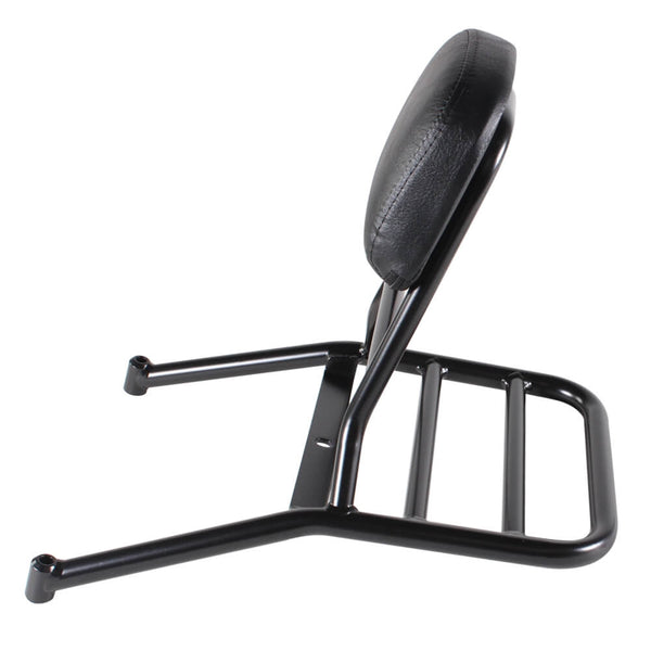 Prima Rear Rack (Backrest, Black); Genuine Buddy