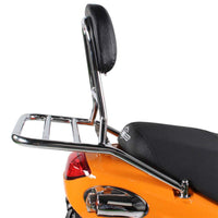 Prima Rear Rack (Backrest, Chrome); Genuine Buddy