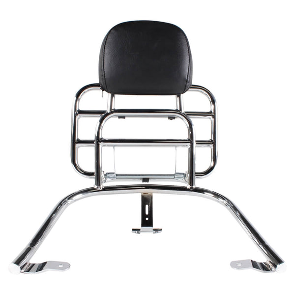 Prima Rear Rack (Backrest, Chrome); Vespa GTS