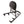 PRIMA REAR RACK (BACKREST, BLACK); GENUINE BRIO