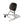 PRIMA REAR RACK (CHROME, BACKREST); GENUINE URBANO