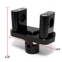 NCY Handlebar Stand (Black); Honda Ruckus