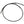 Blue Line Front Brake Hose (40
