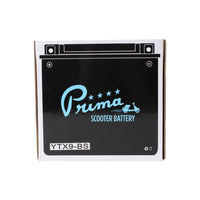 Prima Battery (YTX9-BS), Genuine Hooligan & Blur, SYM HD200