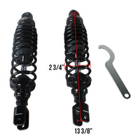 NCY Adjustable Shocks (Rear, Nitrogen, Pair); GY6