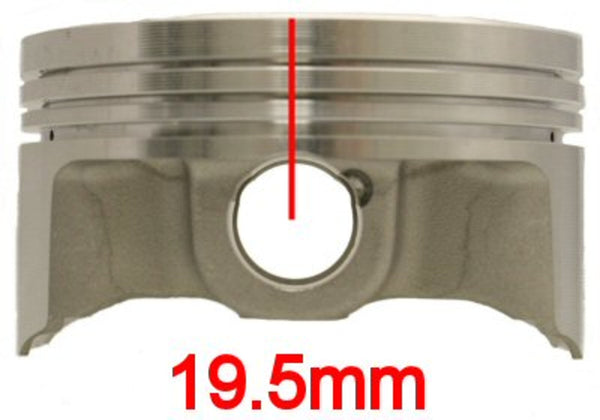 Koso 61mm Forged Piston Kit - Honda Grom & Monkey