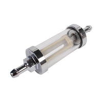 NCY In-line Fuel Filter (Long 1/4" Fittings)