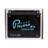 Battery (12V TX12-BS, Sealed); Vespa ET4, GT, LX150