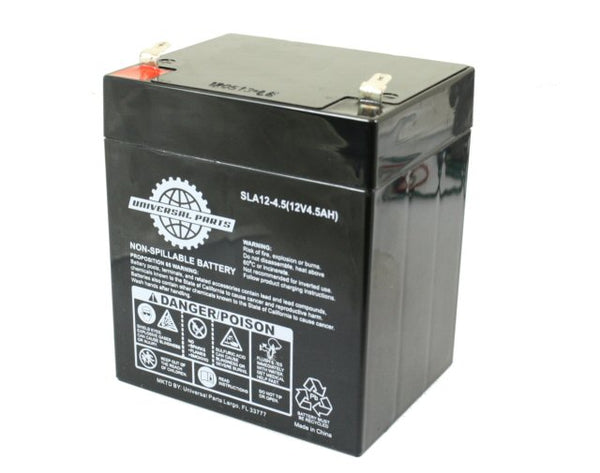 Universal Parts 12V 4.5AH Battery - SLA12-4.5