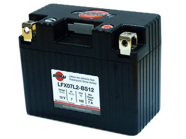 Shorai Lithium Battery 12V 7Ah