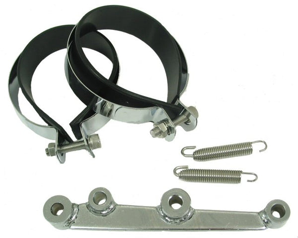 Universal Parts Bracket Set & Hardware for Round HP Exhausts